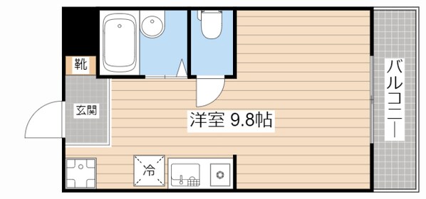 ドーミトゥリィ原田の物件間取画像